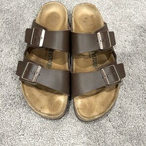 Arizona Birkenstocks dark brown size 41 EU